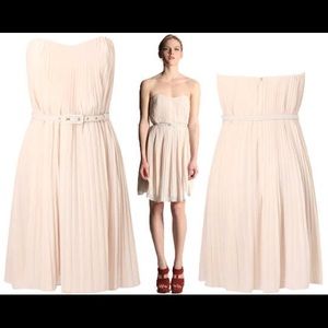French Connection Pleated mini dress